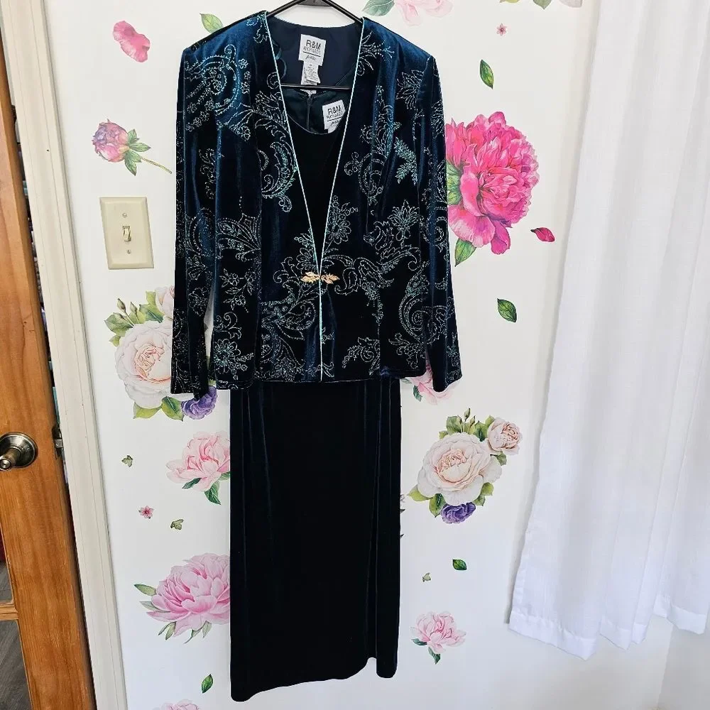 R&M Richards vintage velvet